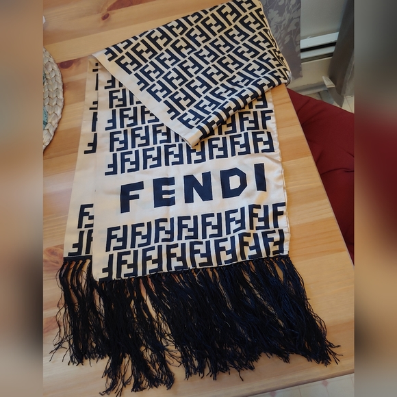 Fendi Accessories - Fendi Silk Scarf
